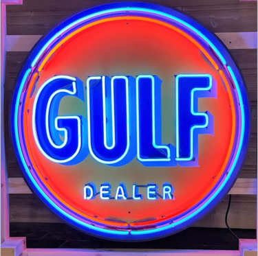 Enseigne Gulf dealer