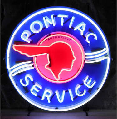 Enseigne Pontiac Service