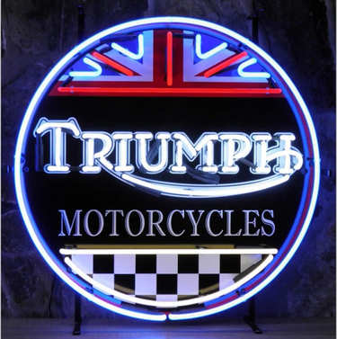 Enseigne Triumph Motorcycle