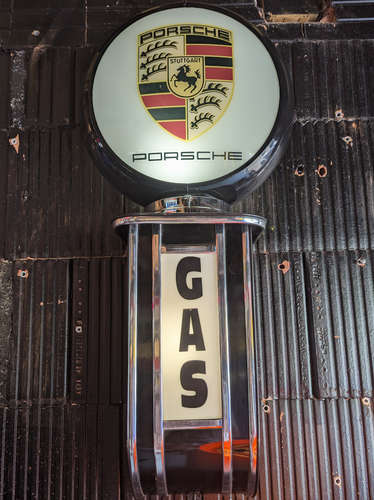 Globe Porsche + support métal, gas